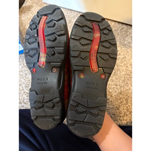 Sloggers Size 8 red slip ons, garden shoes - Picture 2 of 4